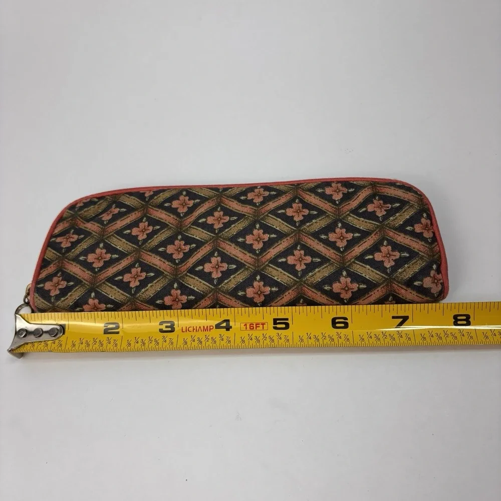 Vintage The Galante Studio Victorian Toiletry Travel Jewelry Organizer Floral